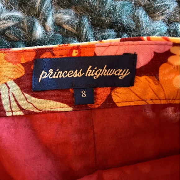 PRINCESS HIGHWAY “Gina” Linen Blend Skirt - Picture 11 of 14